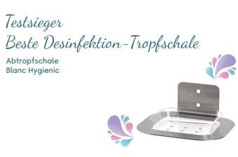 Beste Desinfektionsspender-Abtropfschale