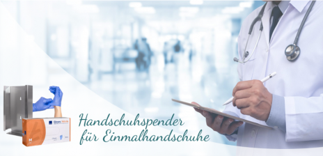 Handschuhspender – warum Sie auf eine Wandhalterung für Einmalhandschuhe setzen sollten
