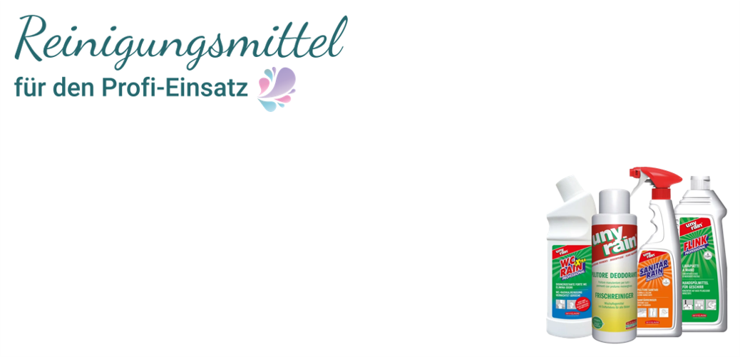 Reinigungsmittel für den Profi-Einsatz