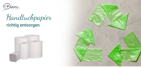 Handtuchpapier ist kein Altpapier: das gilt es bei der Entsorgung zu beachten