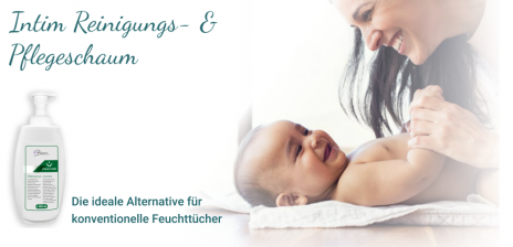 Die ideale Alternative für konventionelle Feuchttücher – Der Intim Reinigungs- & Pflegeschaum für Kindergärten, Kitas & Pflegeheime
