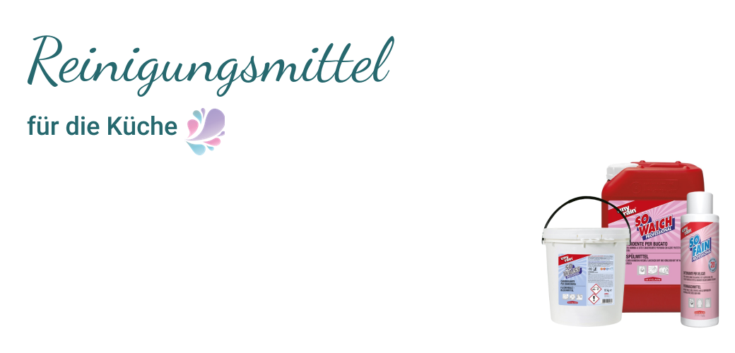 Reinigungsmittel für die Küche
