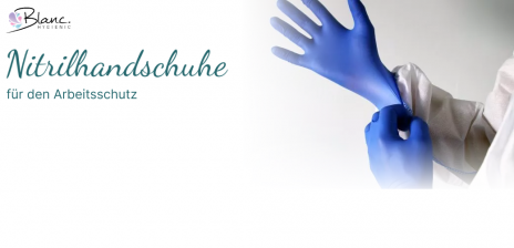 Nitrilhandschuhe für den Arbeitsschutz