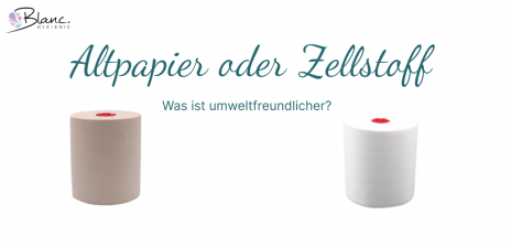 Recycling aus Altpapier oder Recycling aus Zellstoff? Was ist umweltfreundlicher?