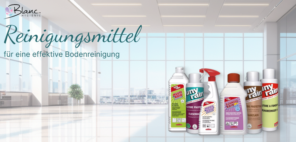 Reinigungsmittel - für eine effektive Bodenreinigung