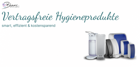 Vertragsfreie Hygieneprodukte bei Blanc Hygienic
