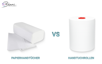 Papierhandtücher vs Rollen: Effiziente Waschraumhygiene