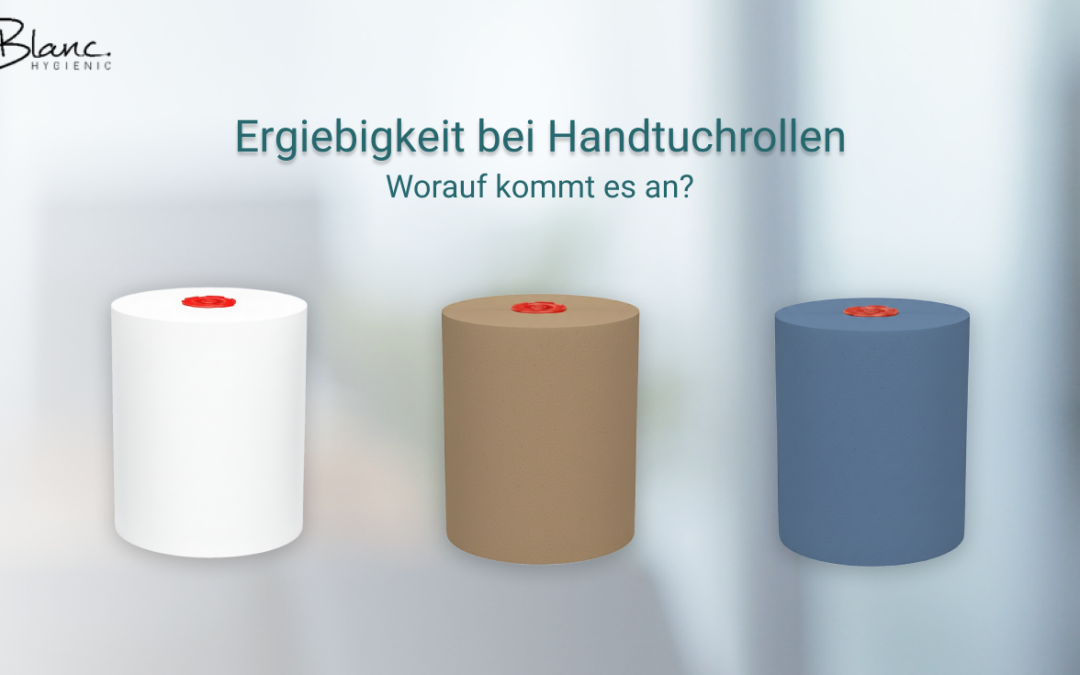 Effiziente Händetrocknung mit ergiebigen Handtuchrollen