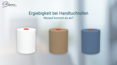 Effiziente Händetrocknung mit ergiebigen Handtuchrollen