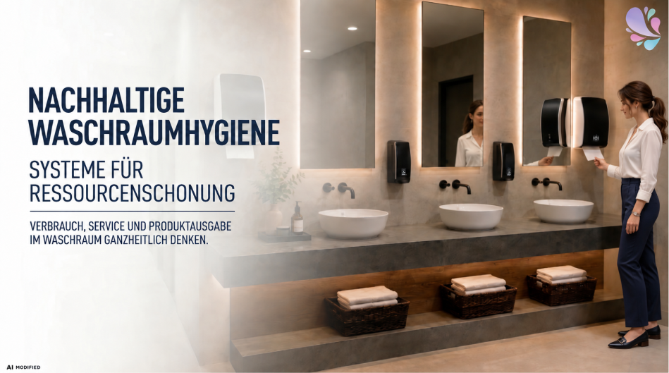 Nachhaltige Waschraumhygiene: Systeme für Ressourcenschonung