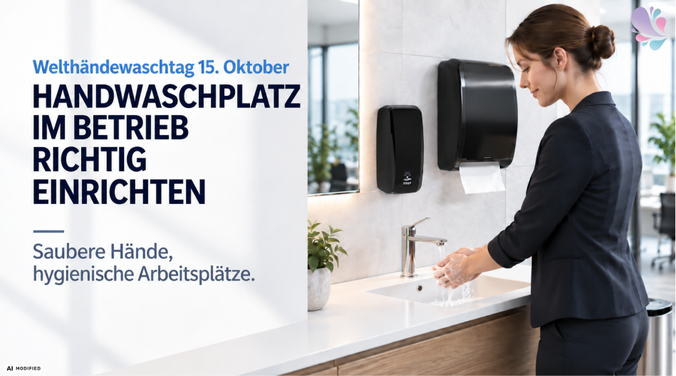 Handwaschplatz im Betrieb richtig einrichten