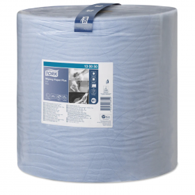 Tork Papierwischtücher blau W1 Premium Qualität, 2-lagig, 1.500 Blatt, 36,9 cm breit, 34cm Abrisse