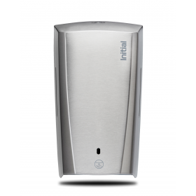 Schaumseifenspender Reflection SENSOR, berührungslos, bis zu 1.600 Anwendungen je 1.000 ml, LARGE, Edelstahl gebürstet, INITIAL