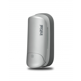 Schaumseifenspender Signature MANUELL, bis zu 600 Anwendungen je 375 ml, KOMPAKT, in Weiß ODER Silber, INITIAL