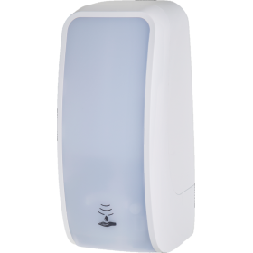 SENSOR Spender für Toilettensitzreinigung bis zu 2.500 Anwendungen je 1-Liter, blitzschneller Kartuschenwechsel, Blanc Cosmos