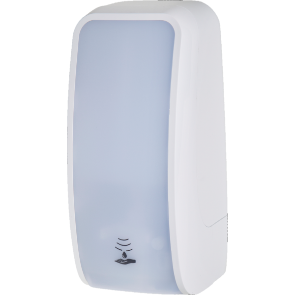 SENSOR Spender für Toilettensitzreinigung bis zu 2.500 Anwendungen je 1-Liter, blitzschneller Kartuschenwechsel, Blanc Cosmos