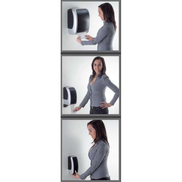 SET: SENSOR Spender für Toilettensitzreinigung Blanc Cosmos versch. Farben+3x 1-Liter Toilettensitzreinigungsschaum - PRODUKTSET