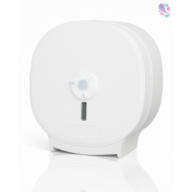 Toilettenpapierspender FIX, mit Karusselsystem, für 4 Haushaltsrollen à 250 Blatt