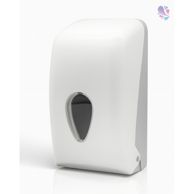 Toilettenpapierspender, abschließbar, INFINITY, Kapazität: Einzelblattabriss bis max. 130 mm Breite