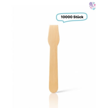 Eislöffel, Eisspaten Plastik gewölbt bunt, 10.000 Stück, 96 mm, stabil, Einweg, to go