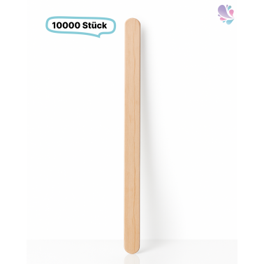 Rührstäbchen aus Holz Einwegbesteck, 10.000 Stk, natur, biologisch abbaubar, 19 cm