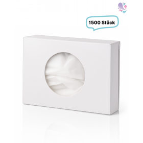 Damen-Hygienetüten/-beutel aus solidem, wasserdichtem HD-PE, 1.500 Damenhygienebeutel je SET