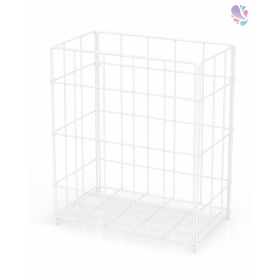 Papierkorb, Drahtgitter-Abfallbehälter, Abfalleimer, Mülleimer, 20 Liter, zum Hängen und Stellen, faltbar