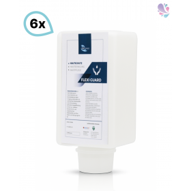 Hautschutzcreme siliconfrei Flexi Guard SET, 6 x 1.000 ml Vakuumflaschen