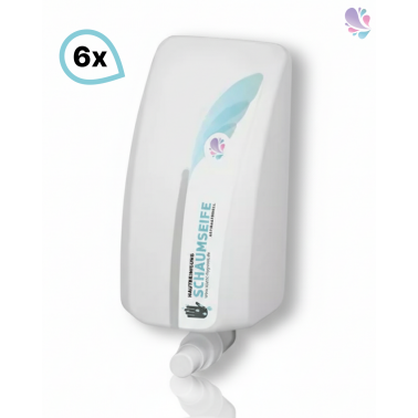 Schaumseife antibakteriell Lavela, 6x1-Liter Kartuschen 15.000 Anwendungen je SET