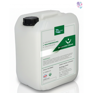 Lotion Cremeseife, Qualitäts- Handreinigungsseife, Flüssigseife dermatologisch getestet, 1x 10Liter-Kanister je SET