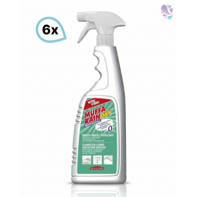 Profi-Schimmelentferner und Hygienereiniger mit Aktivsauerstoff, 6 x 750ml, sehr ergiebig, rasch wirkend, chlorfrei