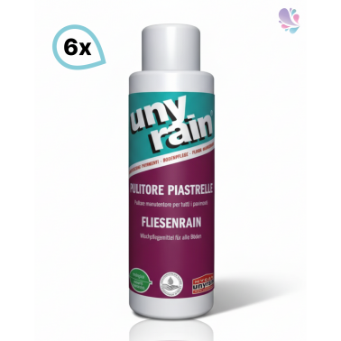 Unterhaltsreiniger und Wischpflege für glatte Böden 6 x 1 Liter Flaschen, trocknet rasch und streifenfrei, , Hochkonzentrat
