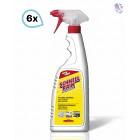 Profi-Fleckentferner, Spot-Cleaner, 6 x 750 ml Sprühflasche, für alle waschbaren Oberflächen