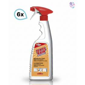 Profi-Textilreiniger und Fleckenentferner, 6 x 750 ml Sprühflasche, für die schnelle Reinigung von ungewünschten Flecken
