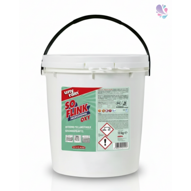 Maschinengeschirrspülmittel Pulver 1x10kg Eimer, mit Aktiv-Sauerstoff für gewerbliche & Haushaltsmaschinen im autom. Spülprozess