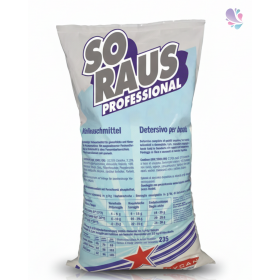 Profi-Kräftiges Vorwaschmittel, 1 x 20 kg Sack, mit starker Fettlösekraft zum Vorwaschen, für gewerbliche Waschmaschinen