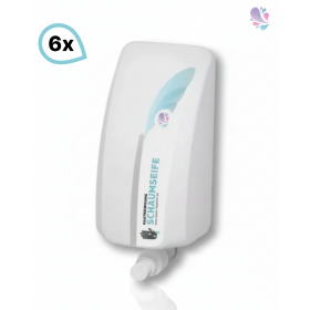 Schaumseife parfümfrei, mild Lavela, 6x1-Liter Kartuschen 15.000 Anwendungen je SET