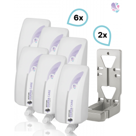 SET: Hautpflegesprühlotion 6x 1-Liter, 12.000 Anwendungen + 2x Lavela Spender - PRODUKTSET