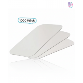 Alukaschierter Deckel für Alu-Schale 940ml, Menüschale, rechteckig, 1000 Stk, 21,1 x 10,7 cm