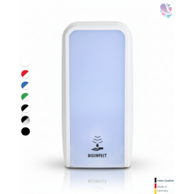 Desinfektionsspender SENSOR, berührungslos bis zu 1.000 Anwendungen je 1-Liter, blitzschneller Kartuschenwechsel, Blanc Cosmos