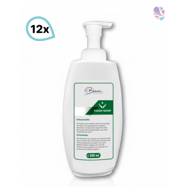 Schaumseife mild, ultra ergiebig im Mini Fix-System 12x300 ml