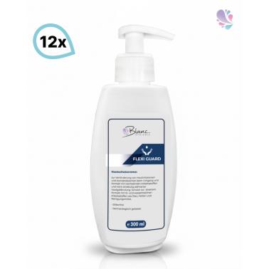 Hautschutzcreme, silikonfrei, höchst ergiebig im Mini Fix-System 12x300 ml