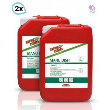 Hautschonendes Handspülmittel, ECOLABEL, 2x5000 ml Kanister, pH-neutral, sehr ergiebig