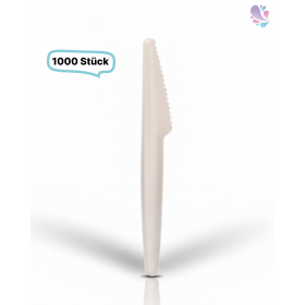 Messer, Papiermesser, 17 cm, 1.000 Stk, weiß, Premium Qualität