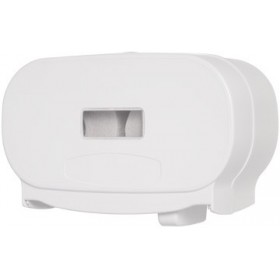 Toilettenpapierspender FIX, Doppelrollenspender, für 2 Haushaltsrollen à 250 Blatt