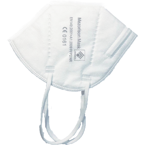 FFP2-Mundschutzmaske (original & zertifiziert) 500 Stk. Atemschutzmaske, Mund- und Nasenmaske, Einwegmaske, Made in Italy