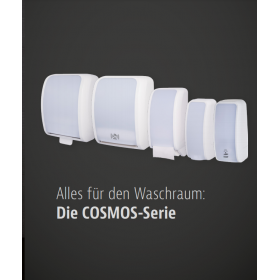 SET: 2x Toilettenpapierspender Doppelrollen Blanc Cosmos verschied. Farben + 32 Toilettenpapierrollen Long Life 3L - PRODUKTSET
