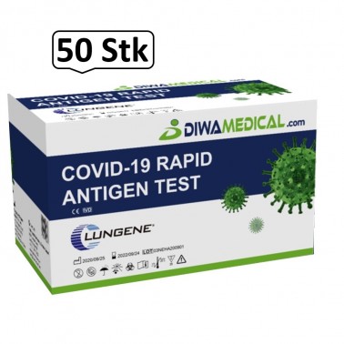 COVID-19 Antigen Rapid Test Schnelltest Nasen- oder Rachenraumabstrich, 50 Stück, nur für professionelle Anwendung