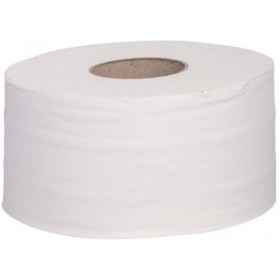 Toilettenpapier Jumbo Maxi, 300m je Rolle, 2-lagig, 100% Zellstoff, verstopfungsfrei, 12 Rollen je SET