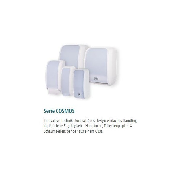 SET: Schaumseifenspender Sensor Blanc Cosmos versch. Farben+3x 1-Liter Schaumseife mild - PRODUKTSET